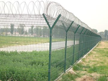 机场护栏网|Y型安全防御护网|围栏网
